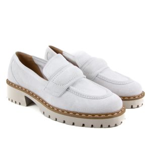 Donna Carolina Olivia Loafer Pearly Suede