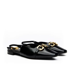 Hael & Jax Luminous Slingback Black