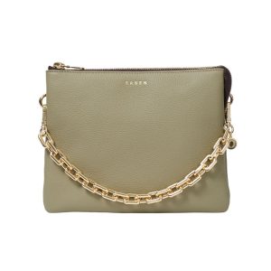 Saben Matilda Crossbody Bag Eucalyptus + Chunky Chain