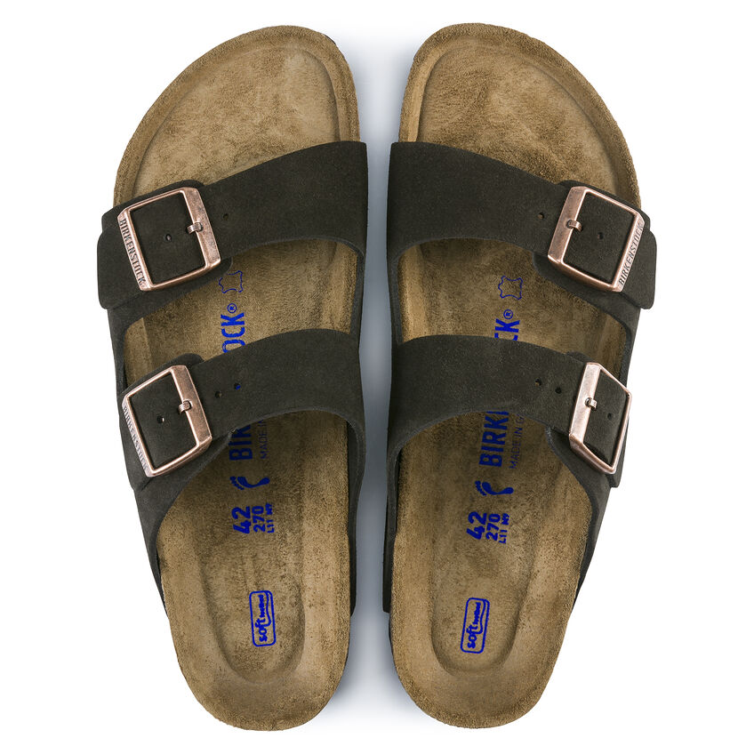 Birkenstock Arizona Sandal Mocha Suede Regular