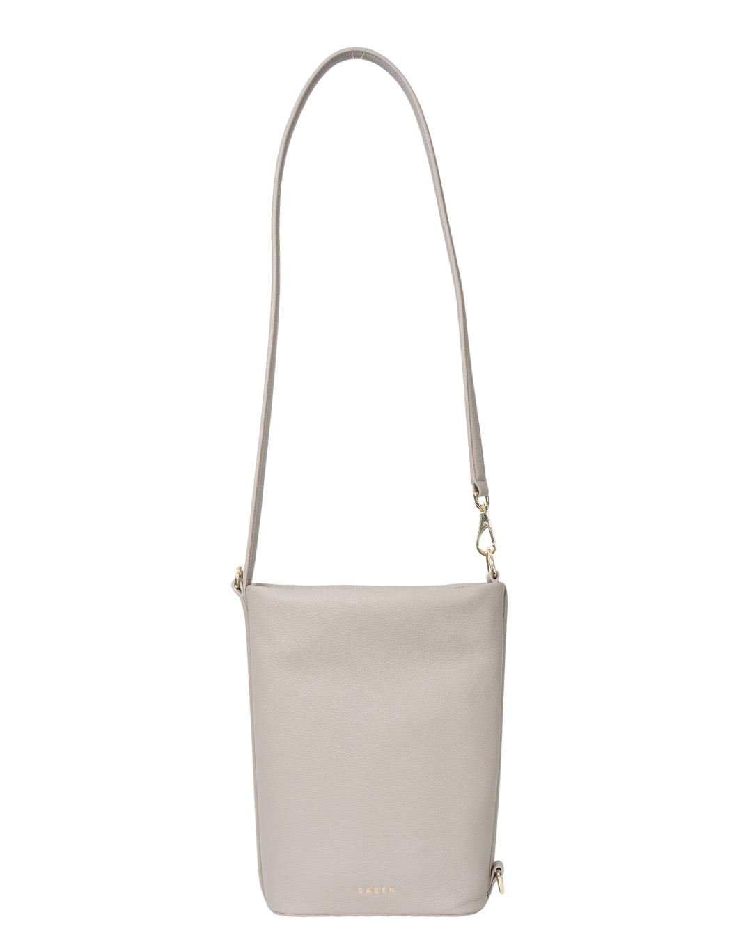 SABEN Tabby Shoulder Bag - Espresso + Bronze
