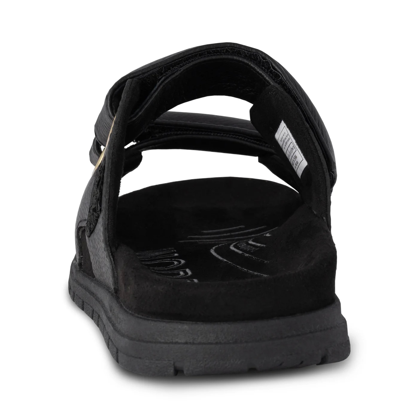 Woden Lisa Leather Sandal Black