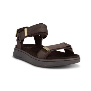 Woden Line Sandal Chocolate