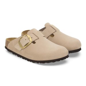 Birkenstock Boston Clog Big Buckle Sandcastle Regular