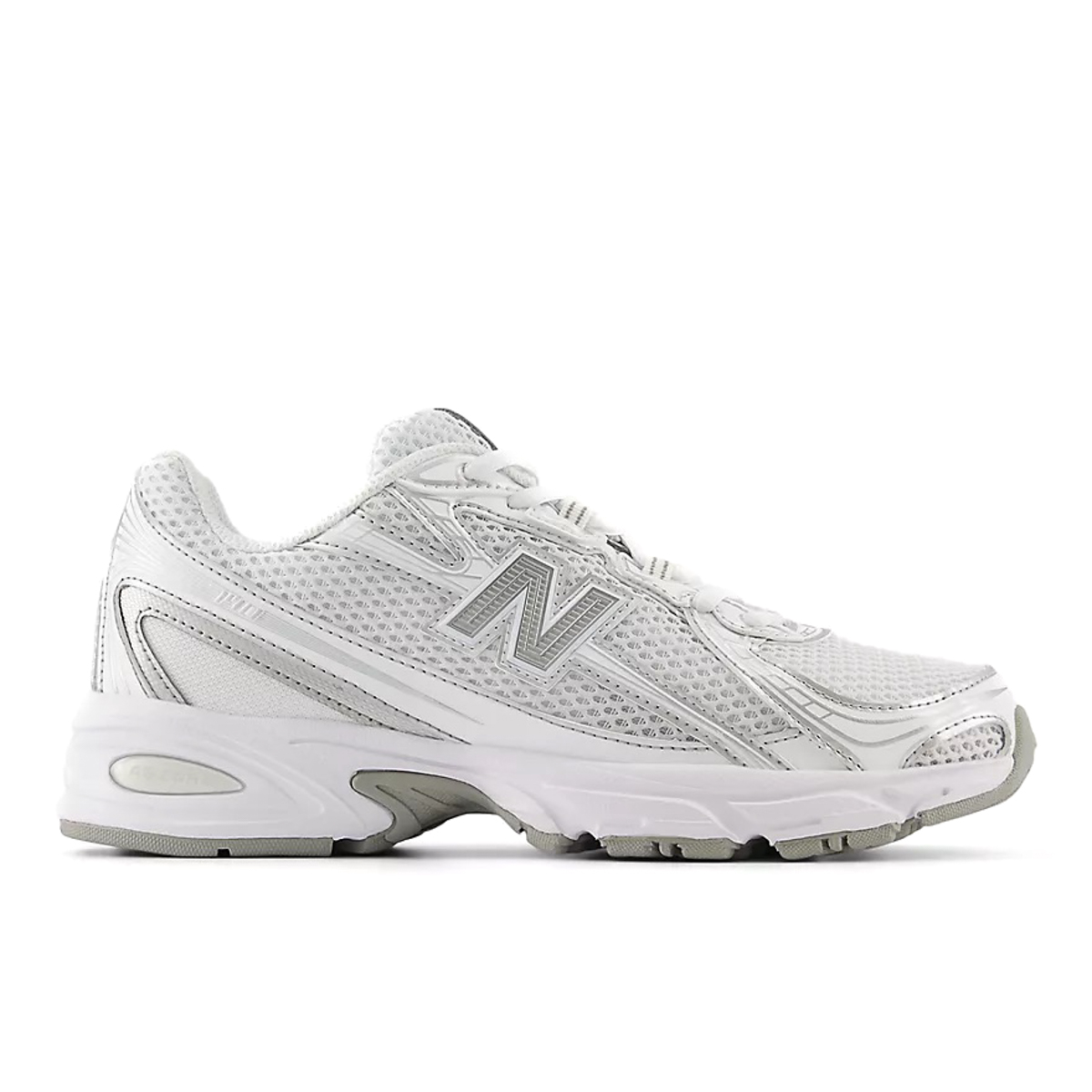 New Balance Sneaker U740WM2 White Metallic Silver