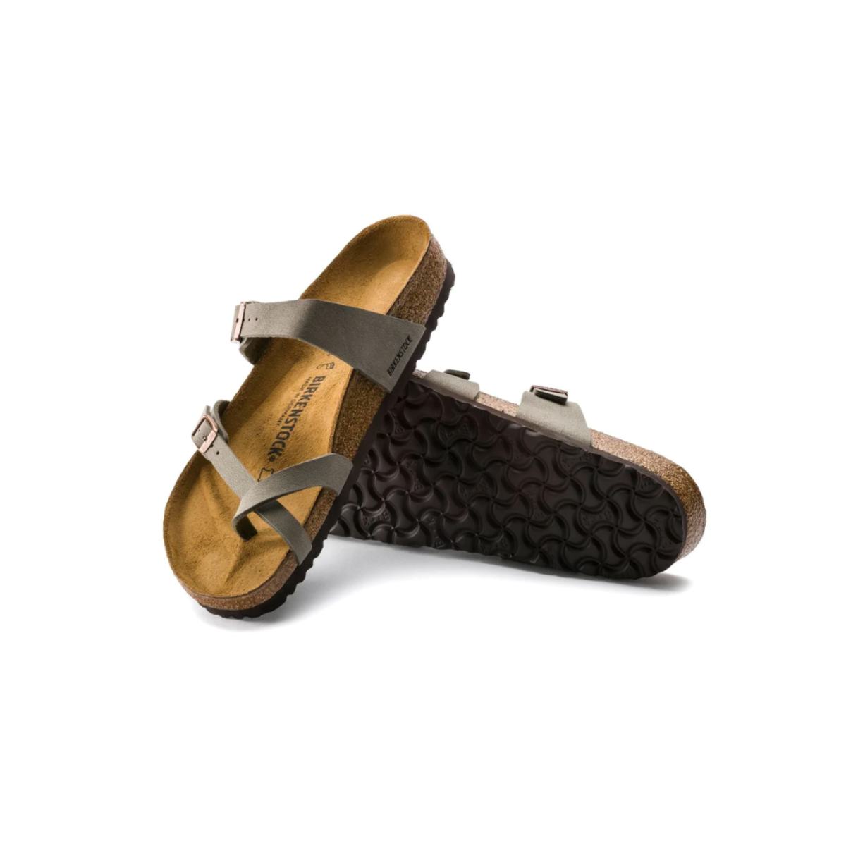 Birkenstock Mayari Sandal Stone Birkibuc Regular