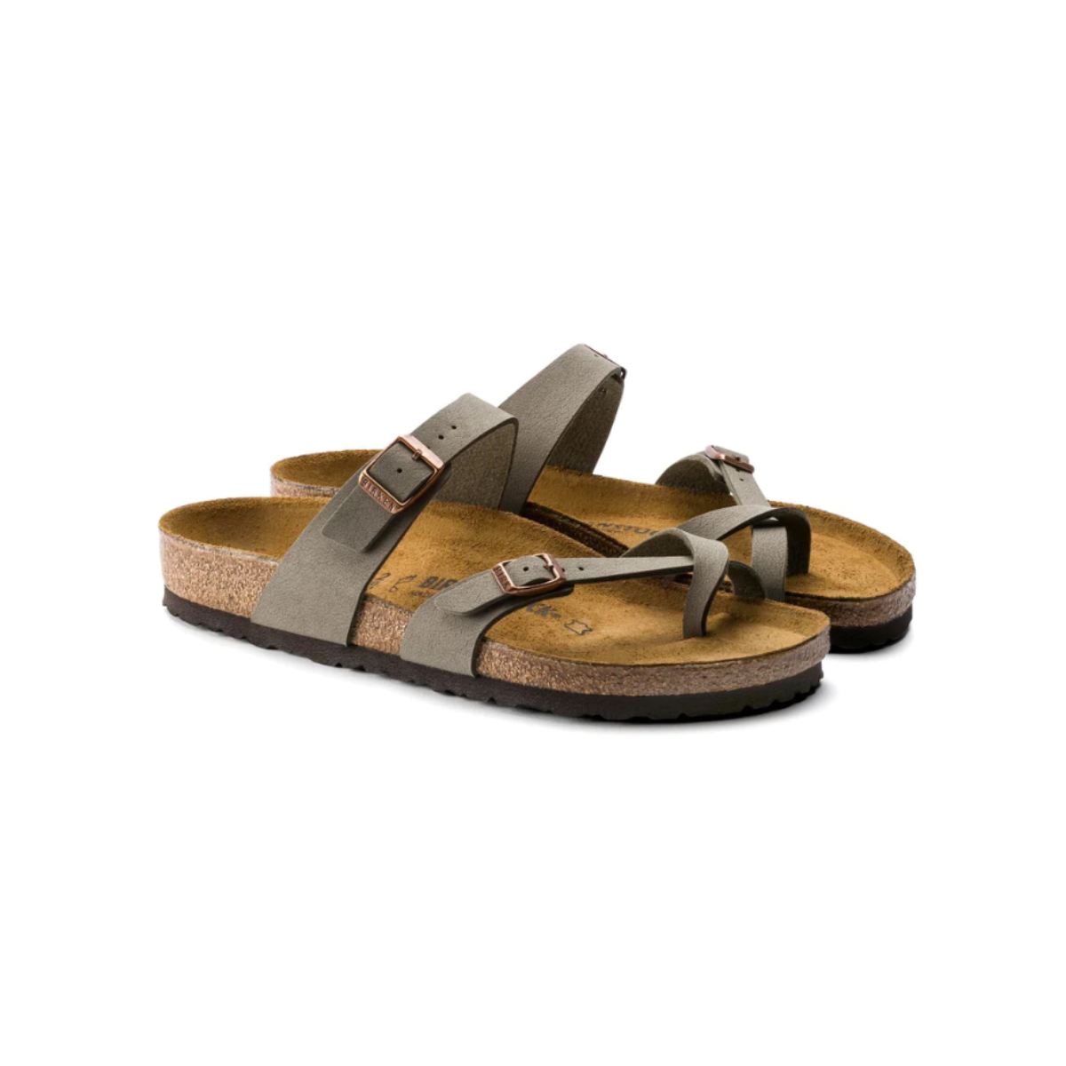 Birkenstock Mayari Sandal Stone Birkibuc Regular