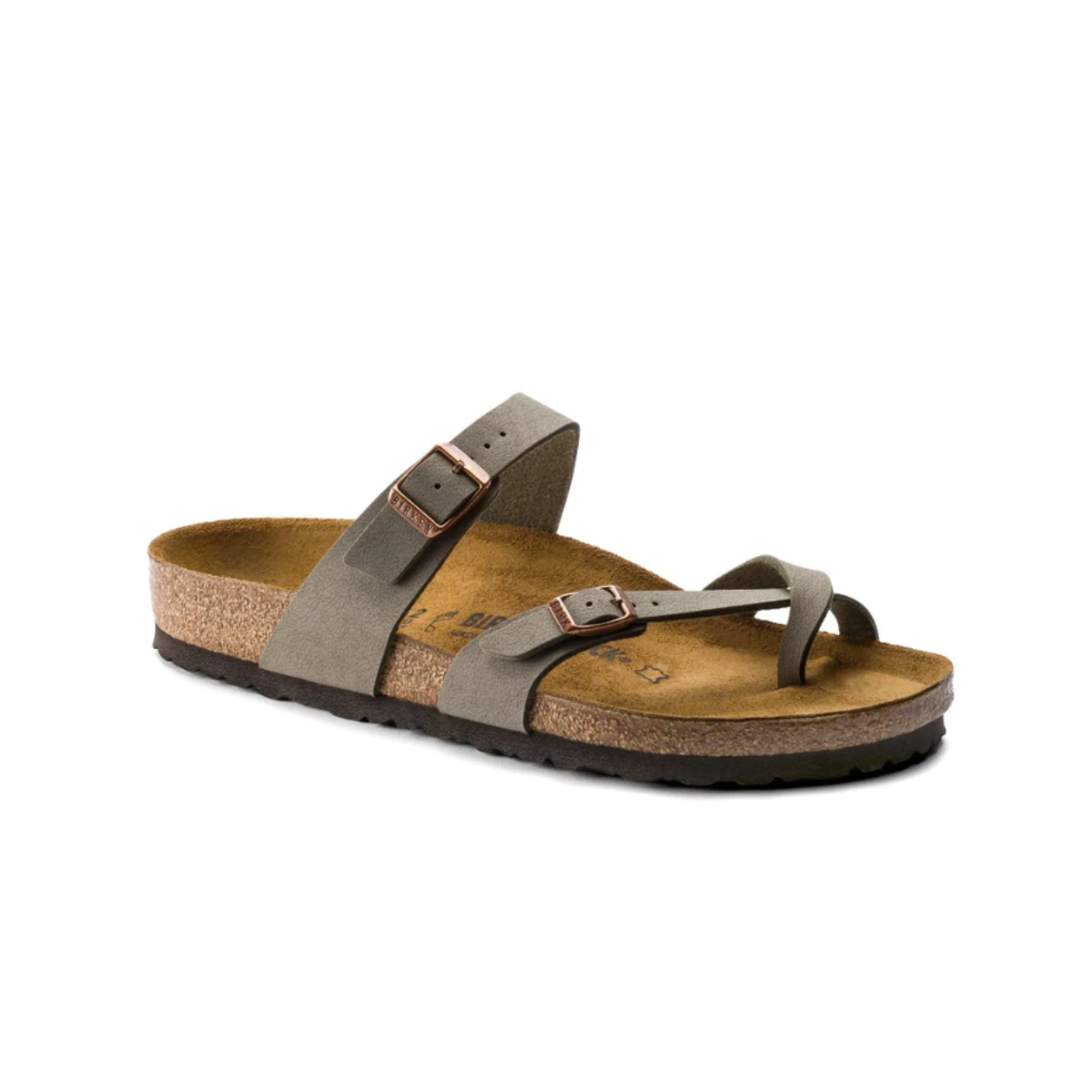 Birkenstock Mayari Sandal Stone Birkibuc Regular