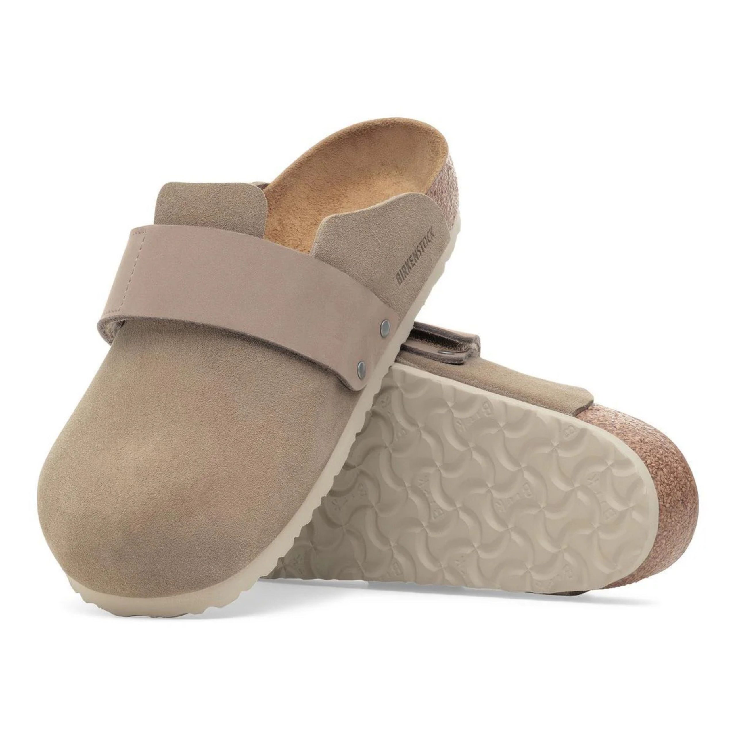 Birkenstock Loma Sandal Soft Suede & Nubuck Taupe Regular