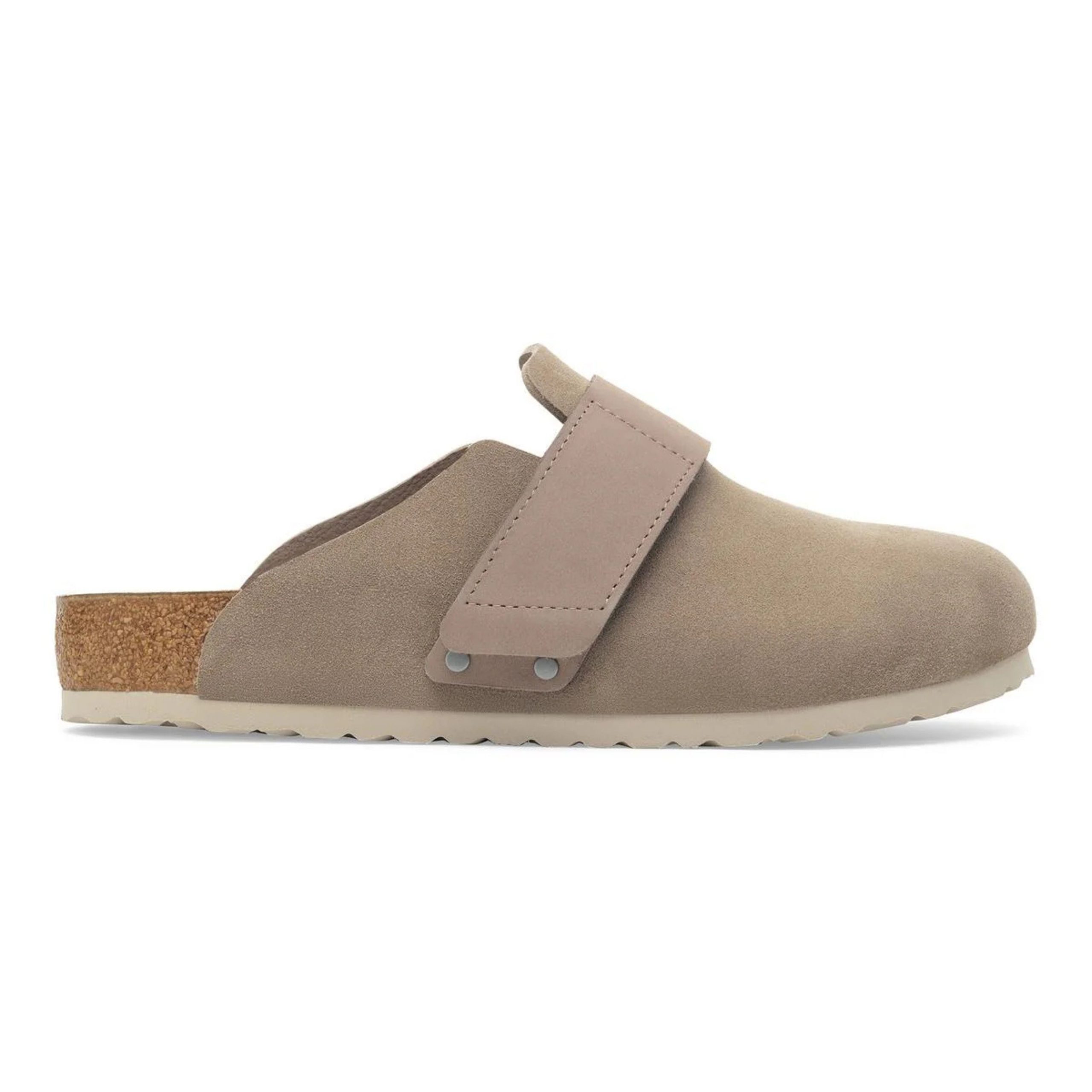Birkenstock Loma Sandal Soft Suede & Nubuck Taupe Regular