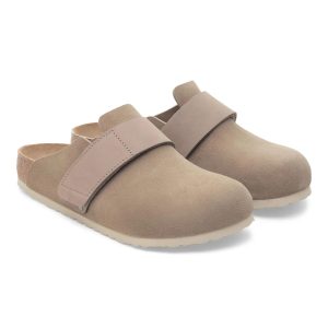 Birkenstock Loma Soft Suede & Nubuck Taupe Regular