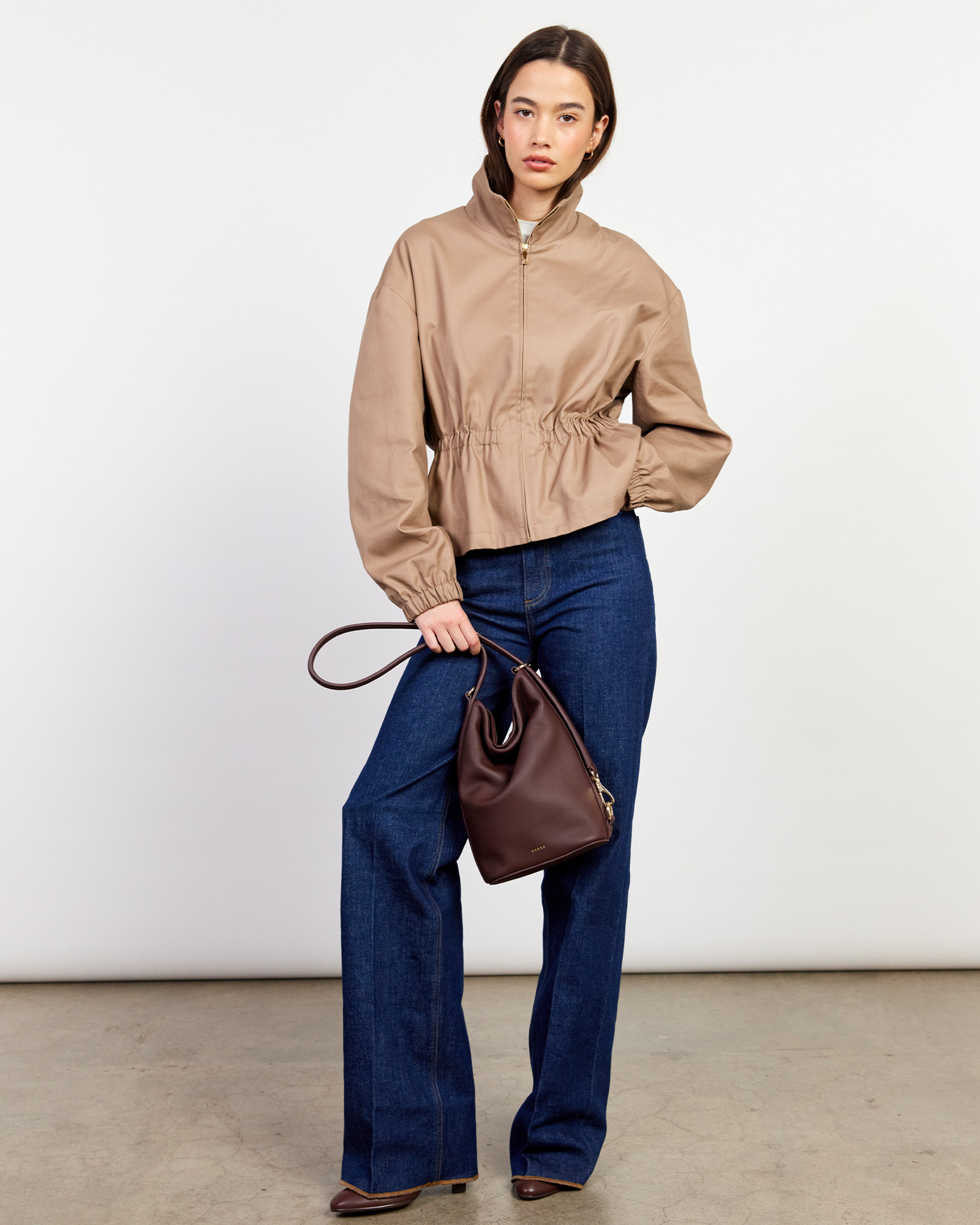 Saben Jojo Shoulder Bag Espresso Luxe