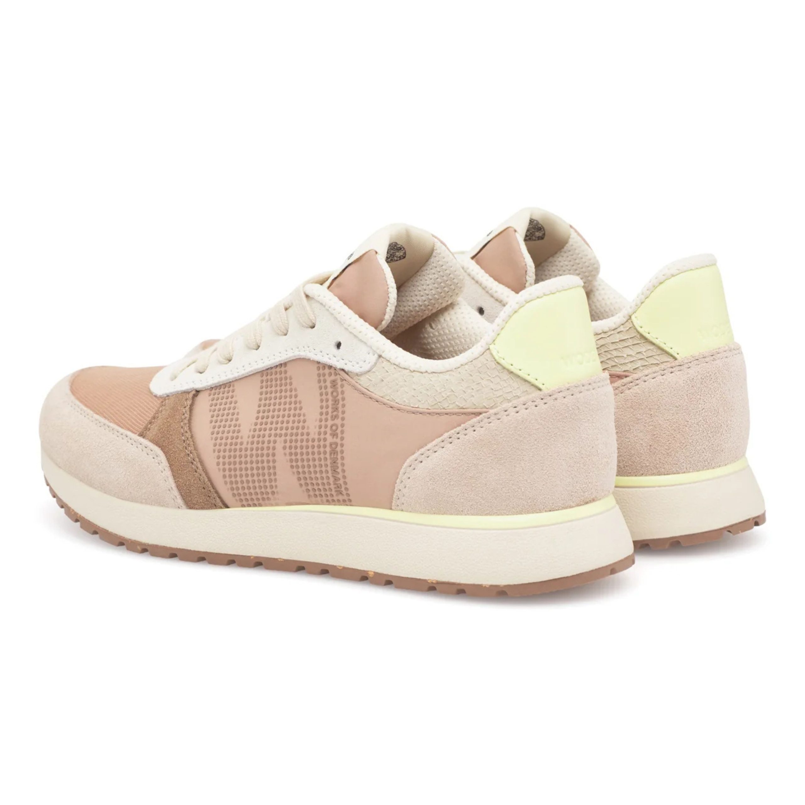 Woden Ronja Sneaker Tricolor Taupe Multi