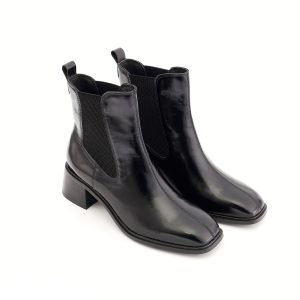 Emilie Karston Helena Ankle Boot Lisse Noir