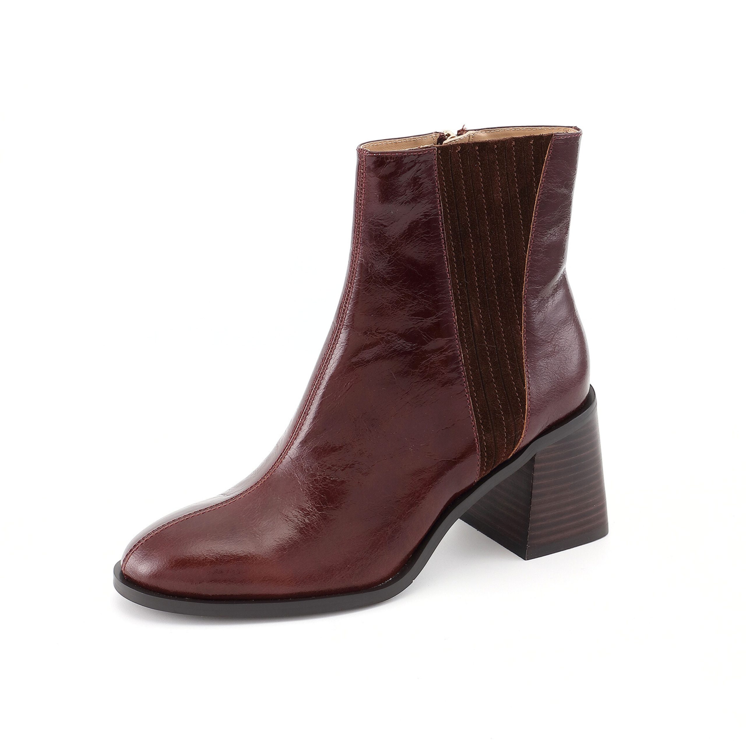 Emilie Karston Ankle Boot Evelyn Maroon