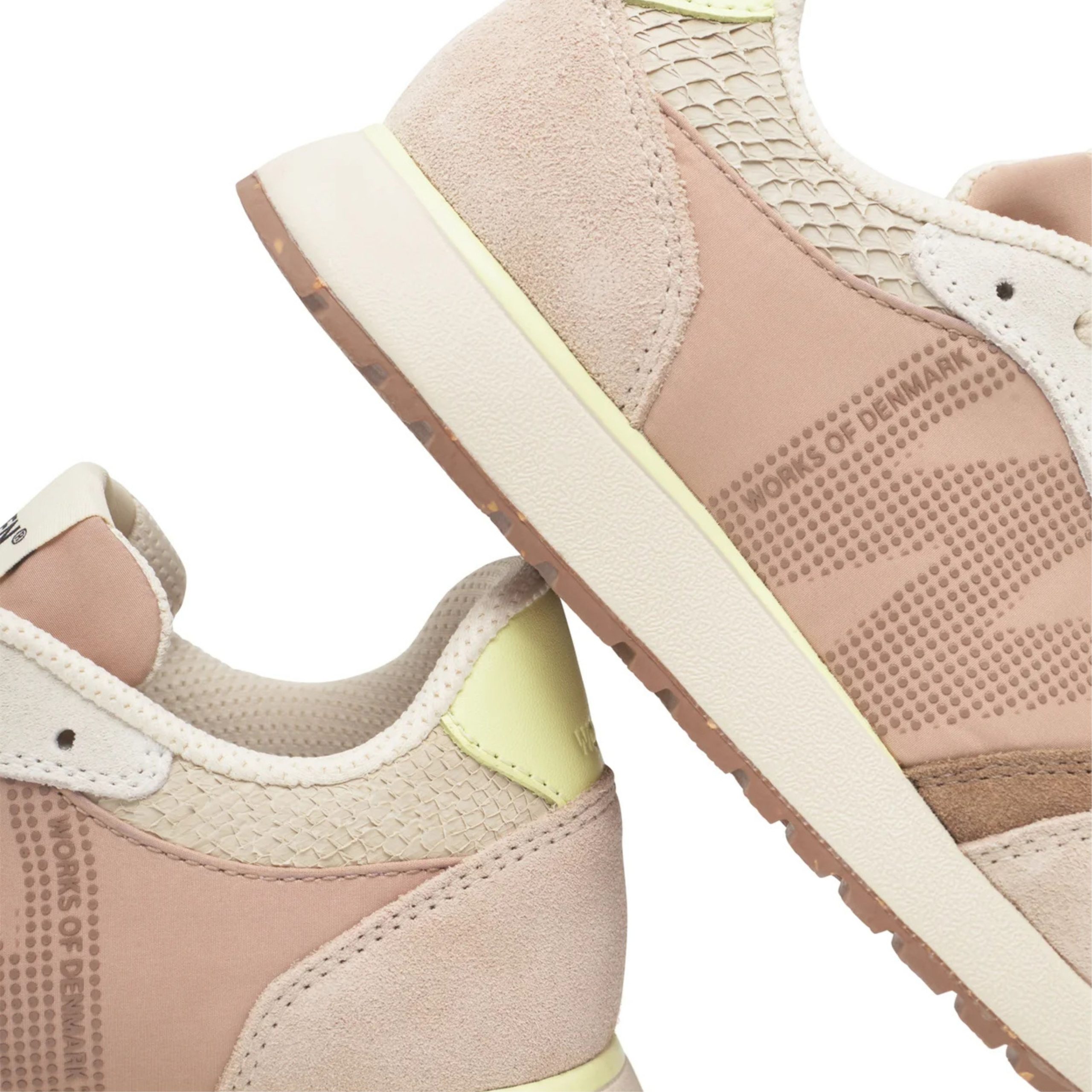 Woden Ronja Sneaker Tricolor Taupe Multi