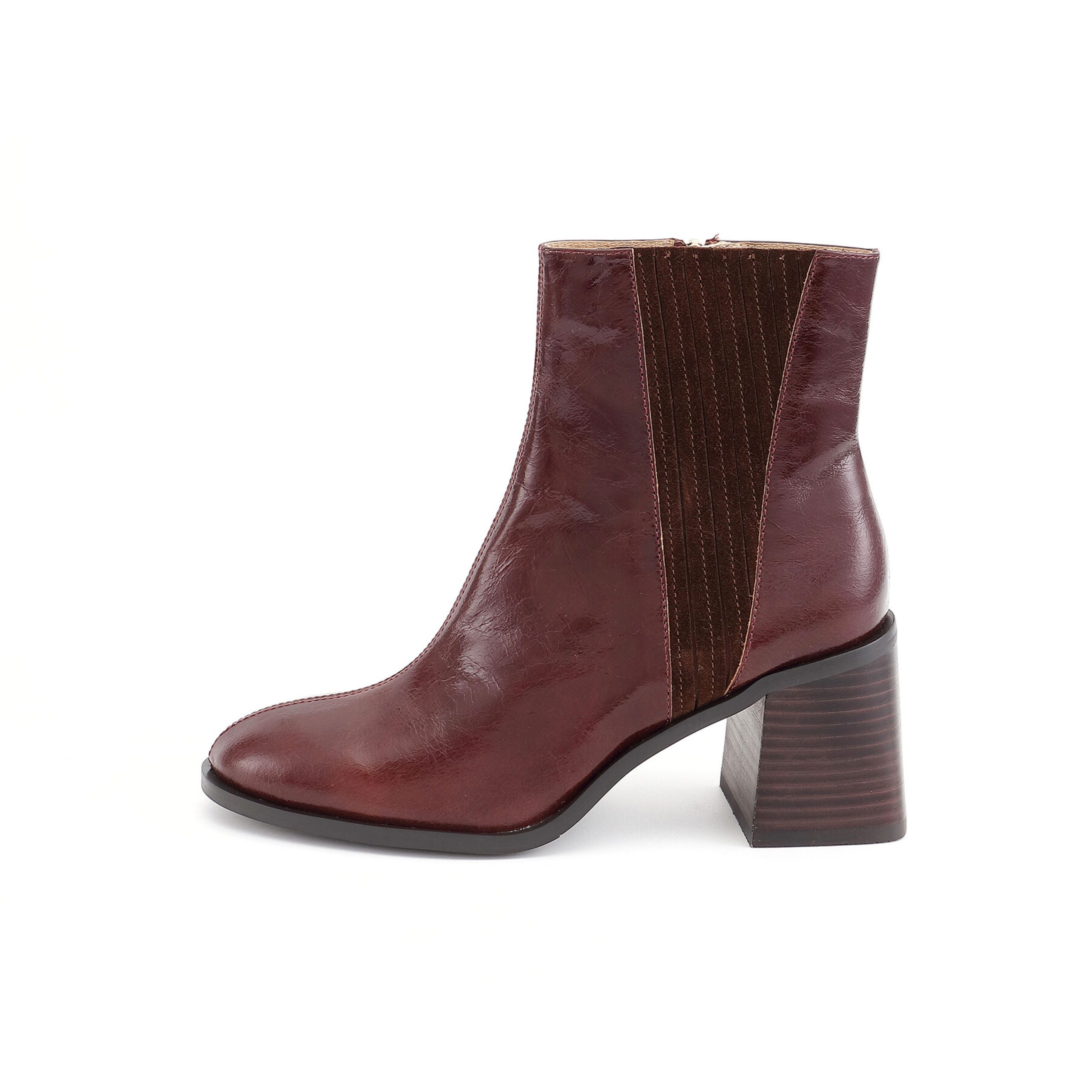 Emilie Karston Ankle Boot Evelyn Maroon