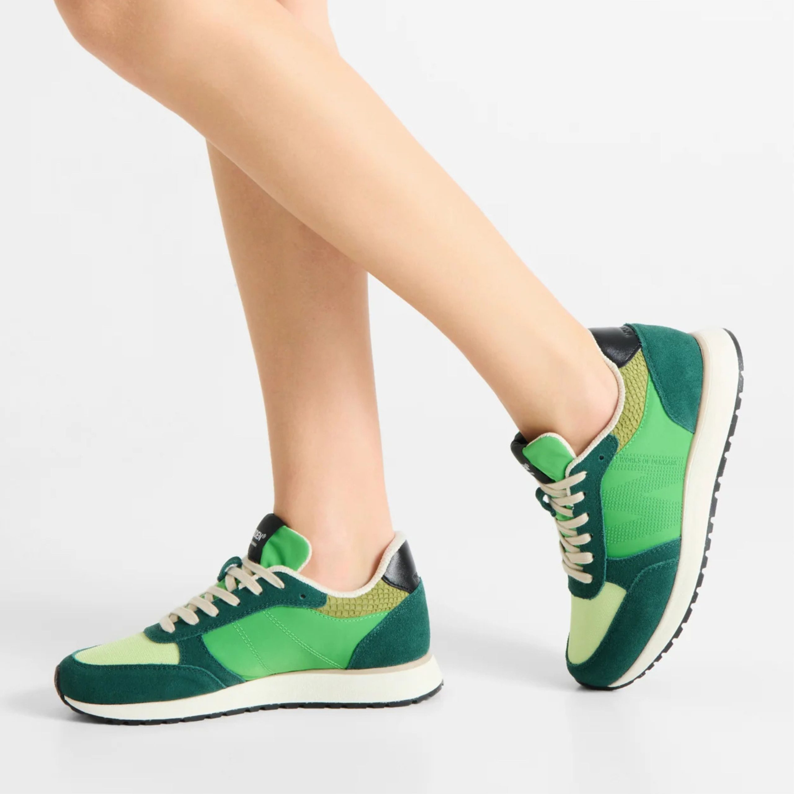 Woden Ronja Sneaker Apple Green Multi