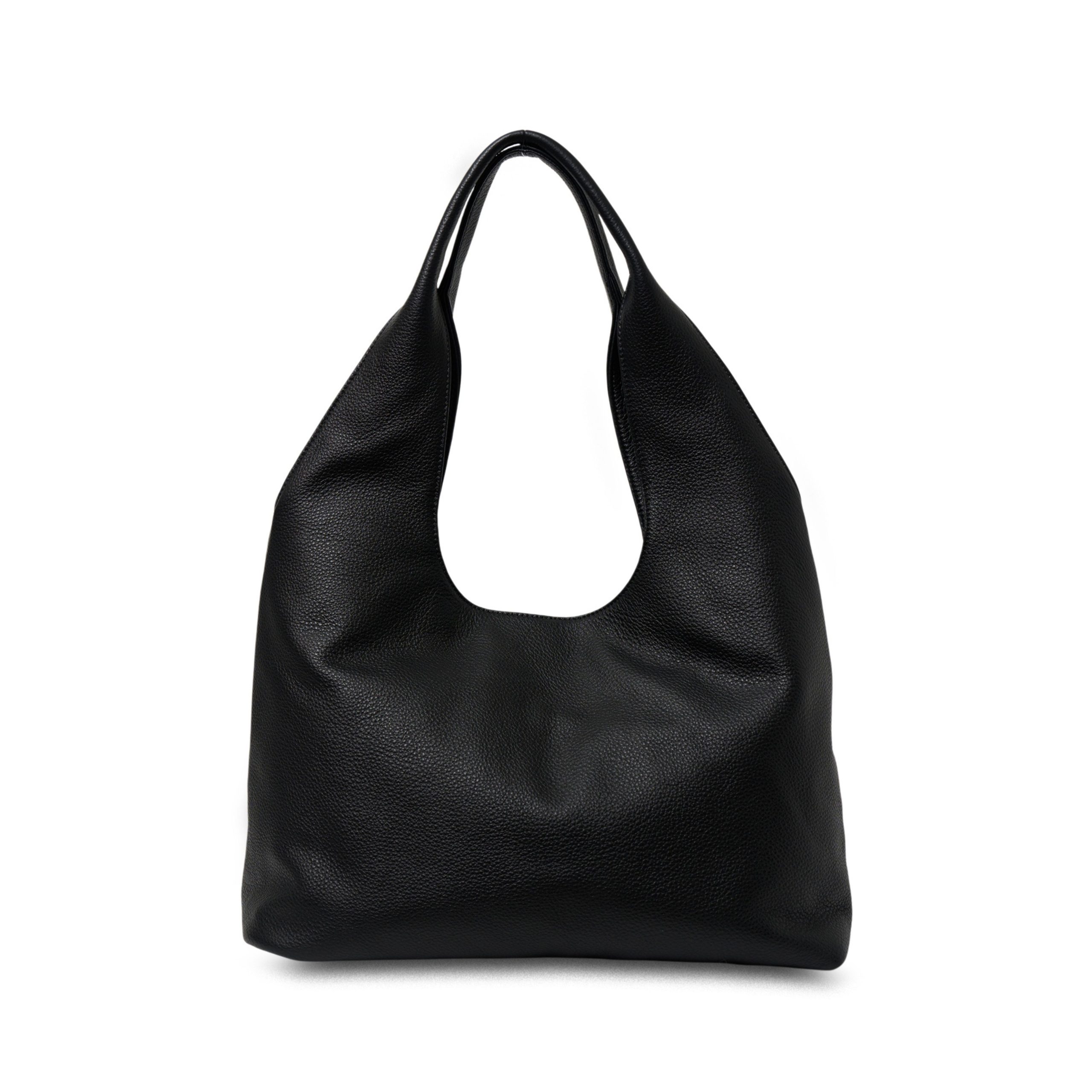 Saben Kip Shoulder Bag Black Lightly Milled