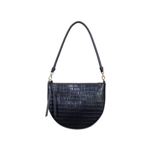 Saben Gani Shoulder Bag Black Croc