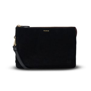 Saben Tilly’s Big Sis Crossbody Black Suede