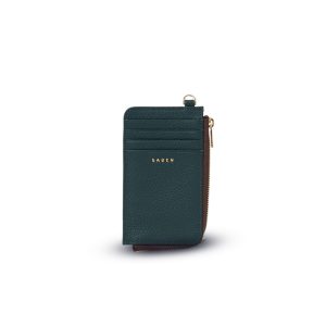 Saben Winona Card Holder Hunter Green