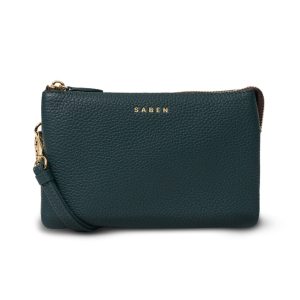 Saben Tilly Crossbody Bag Hunter Green