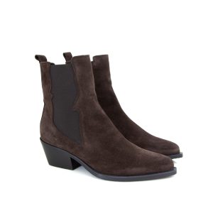 Donna Carolina Arizona Tali Silk Cafe Ankle Boot