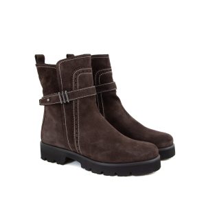 Donna Carolina Zoe Classi Silk Cafe Ankle Boot