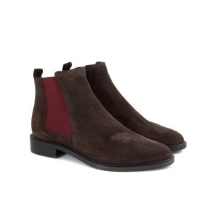 Donna Carolina Esta Silk Cafe Ankle Boot