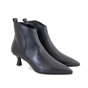 Donna Carolina Alois Nero Nappa Ankle Boot
