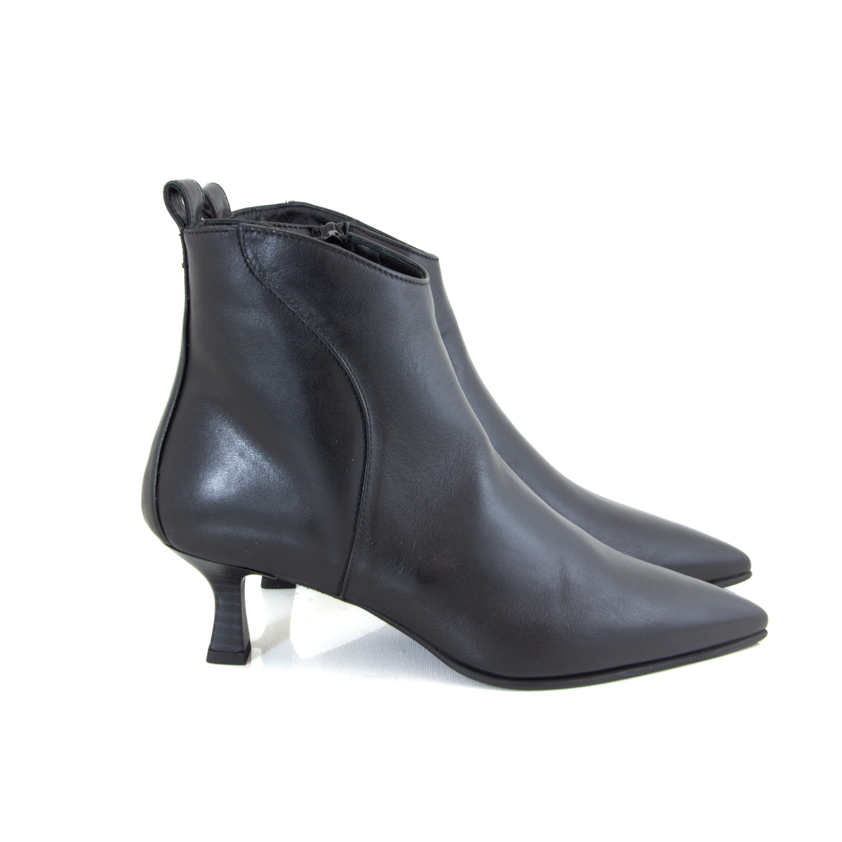 Donna Carolina Alois Nero Nappa Ankle Boot