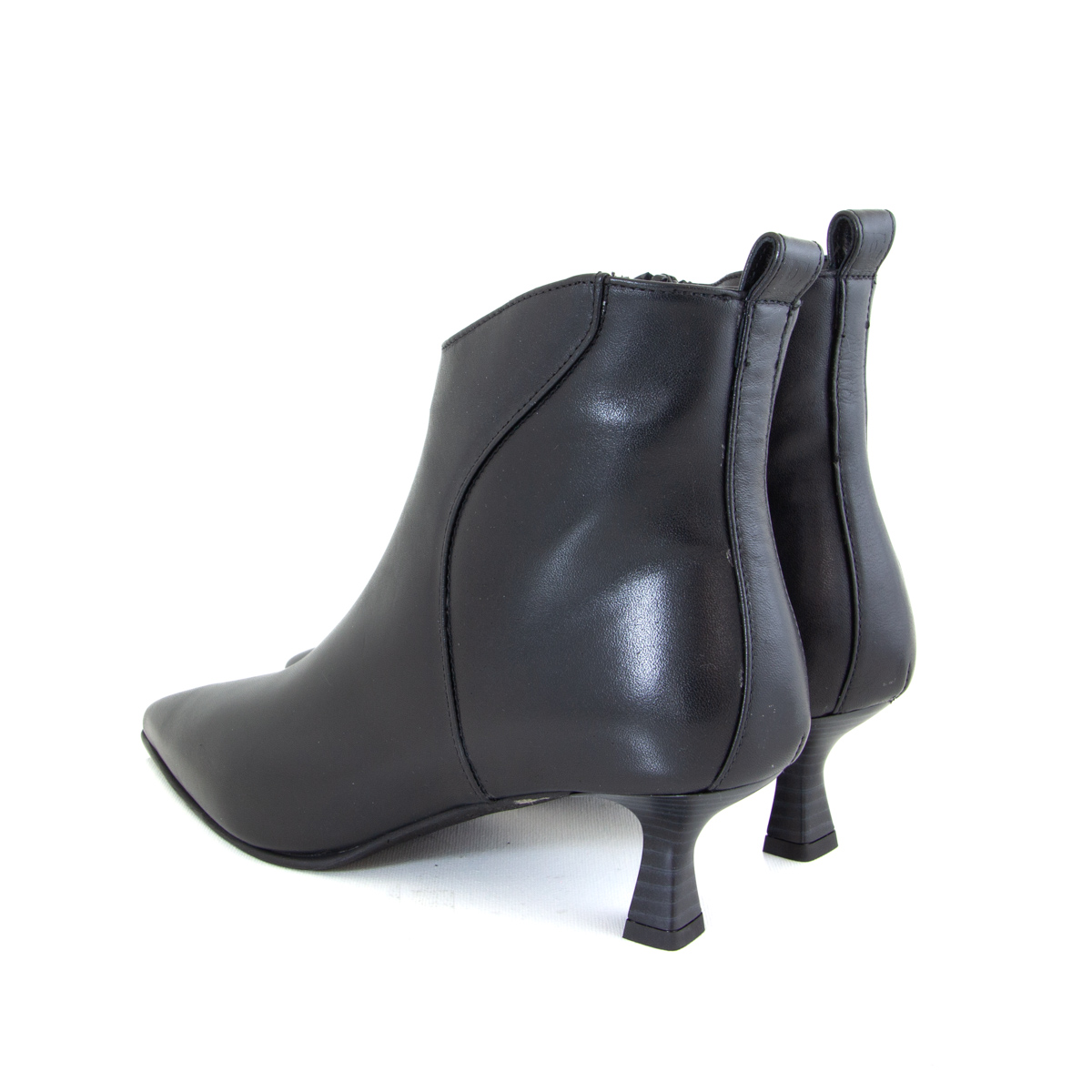 Donna Carolina Alois Nero Nappa Ankle Boot