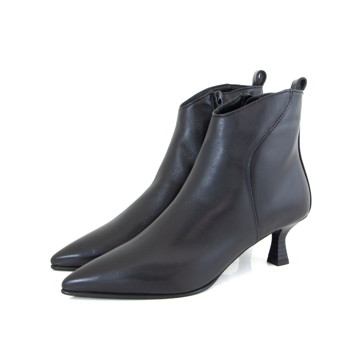 Donna Carolina Alois Nero Nappa Ankle Boot