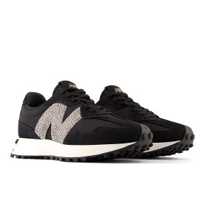 New Balance 327 Black with Leopard WS327PH