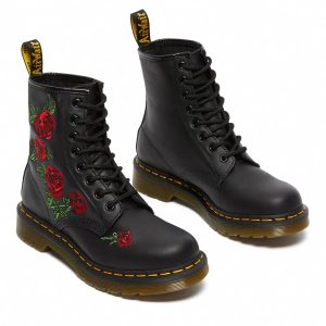 Dr Martens 1460 Vonda 8 Eye Boot Black Softy