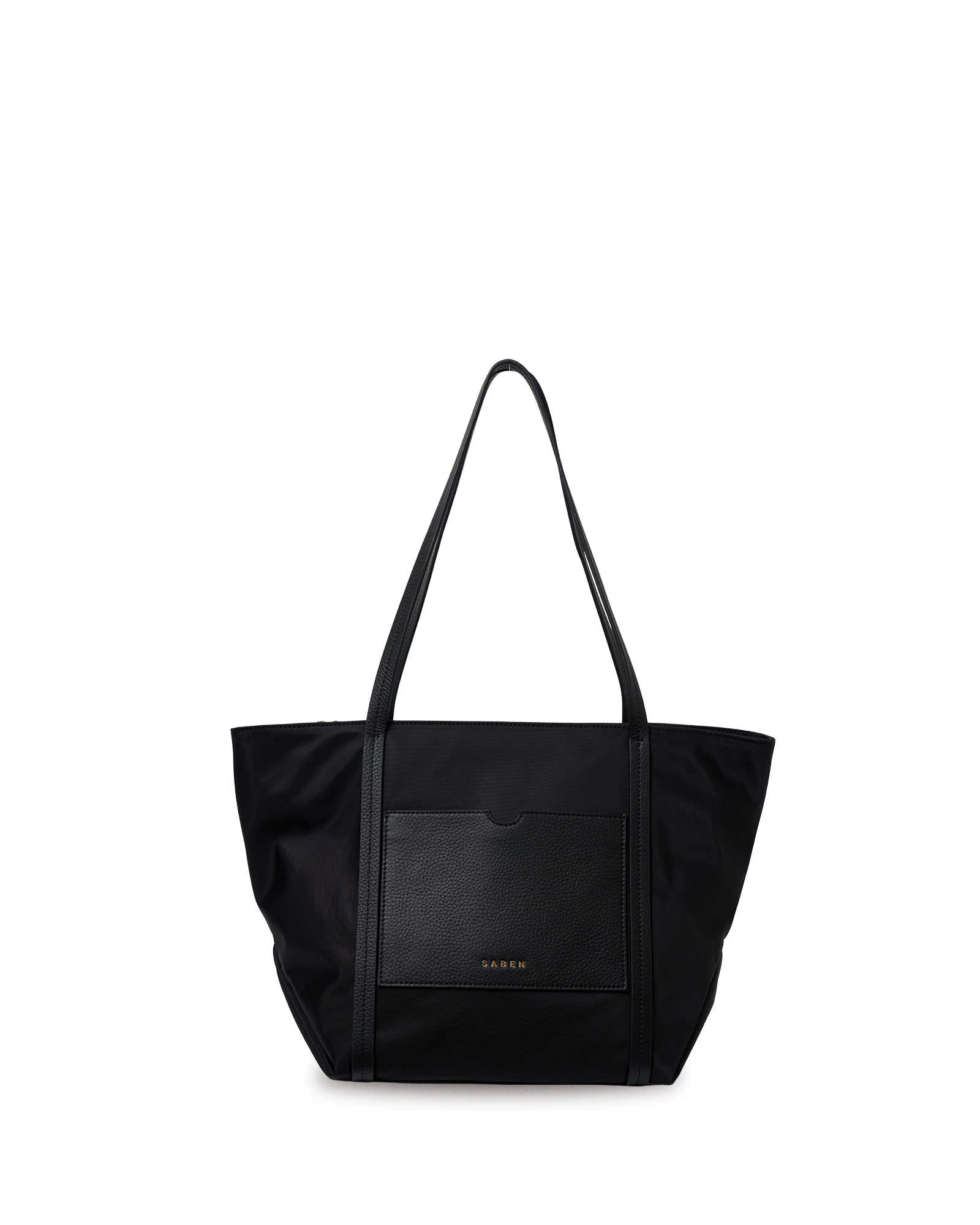 Saben Walker Tote Black Recycled Nylon