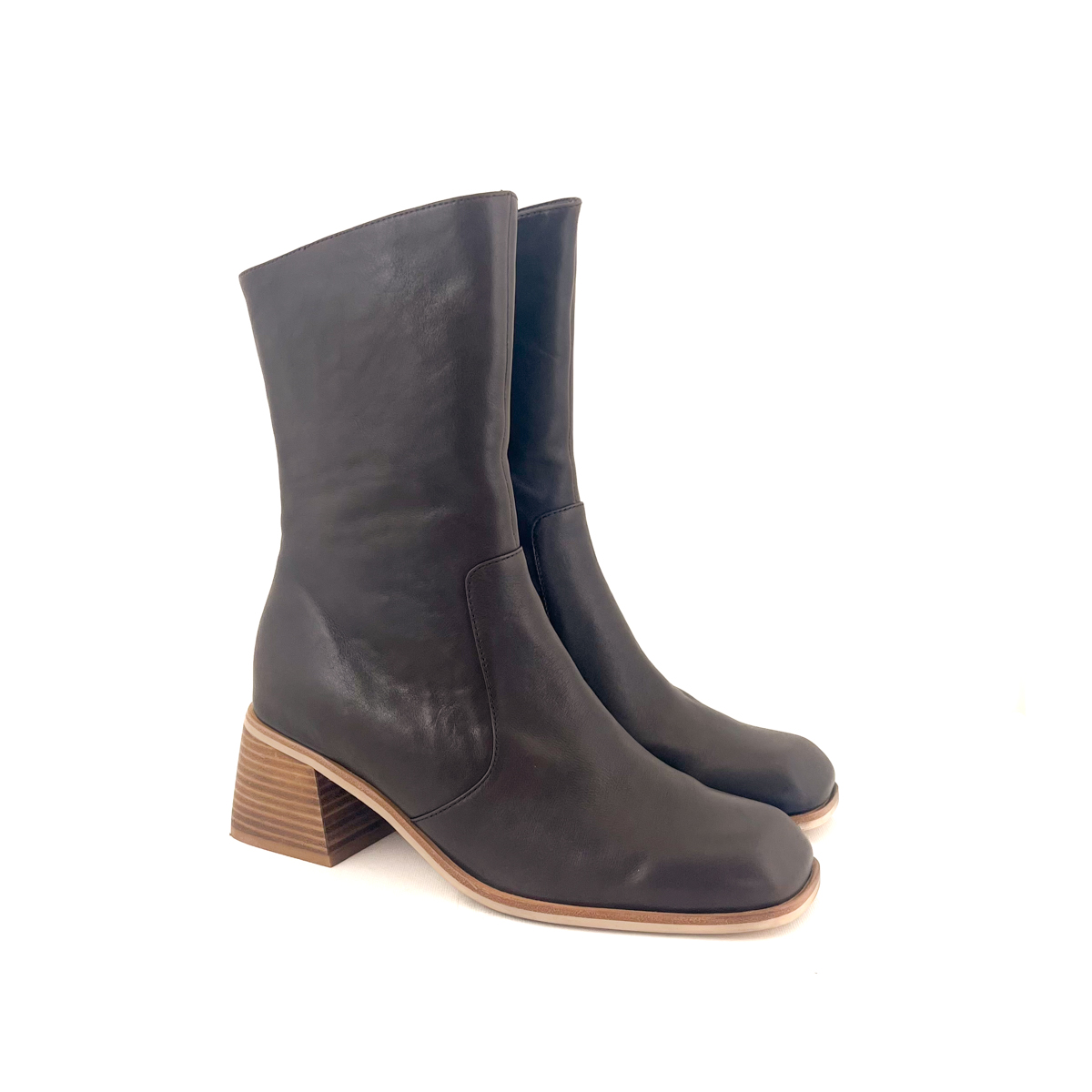 Belle Scarpe Rain Choc Ankle Boot