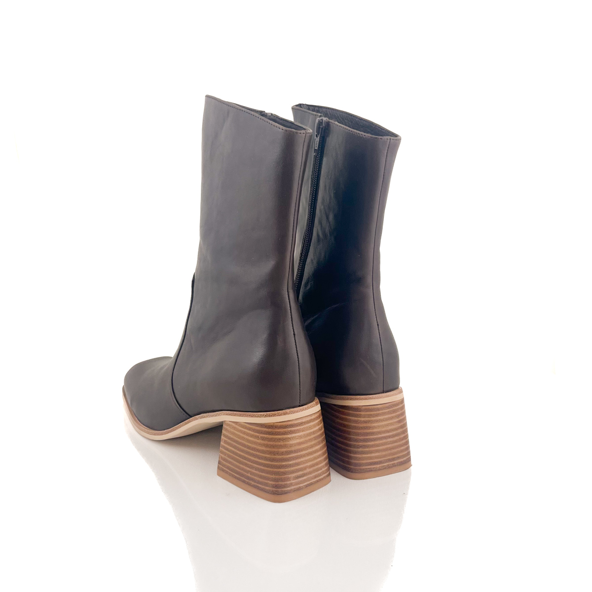 Belle Scarpe Rain Choc Ankle Boot