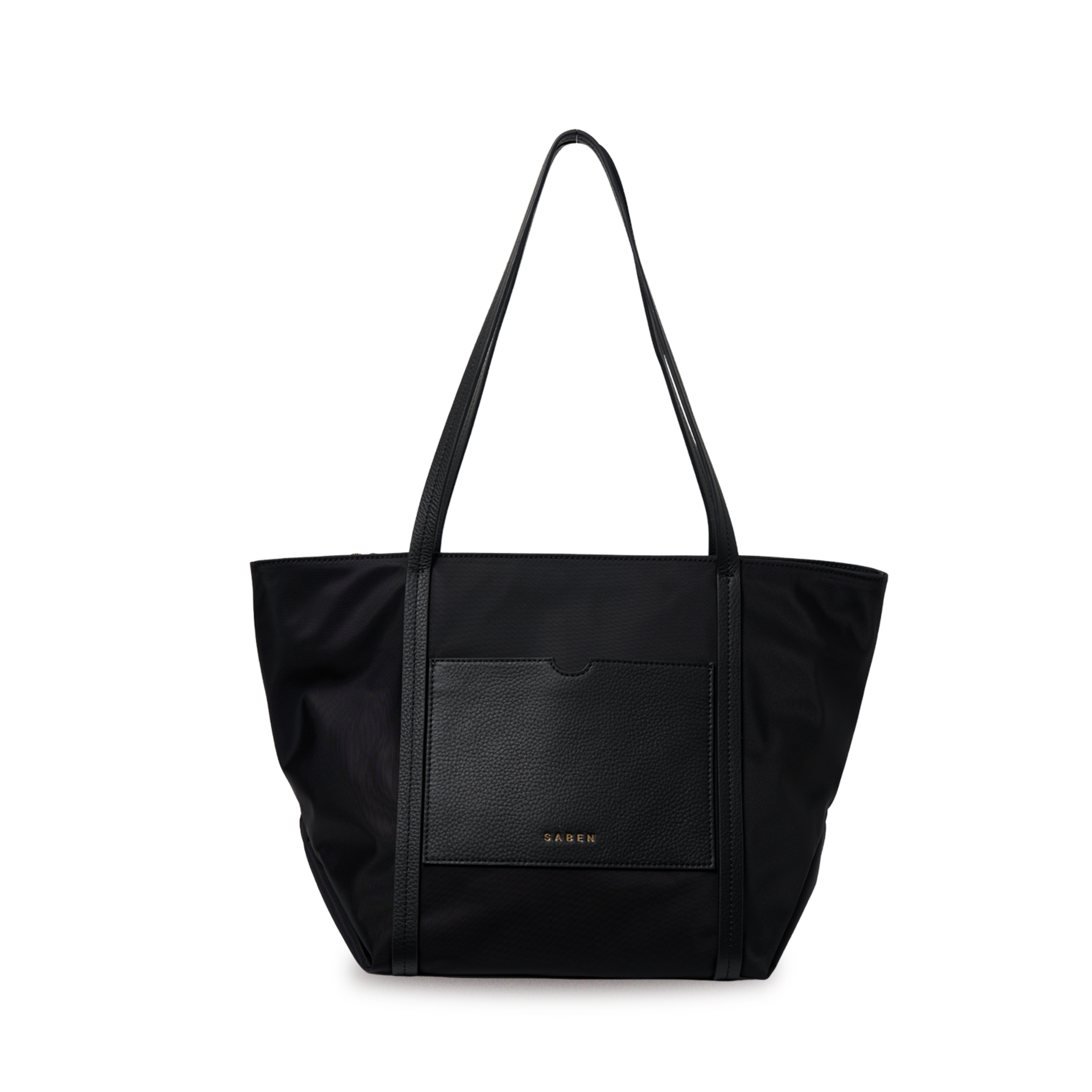 Saben Walker Tote Black Recycled Nylon