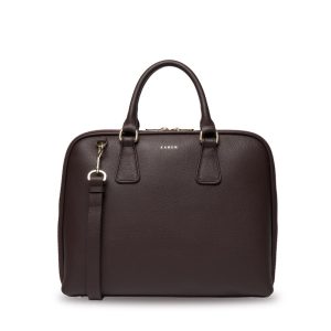 Saben Parker Briefcase Cacao