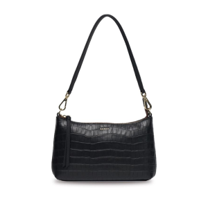 Saben Haven Shoulder Bag Black Croc