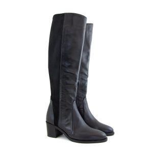 Donna Carolina Zero5 Knee High Nappa Nero Boot