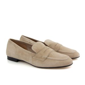 Donna Carolina Lia Light Tan Loafer