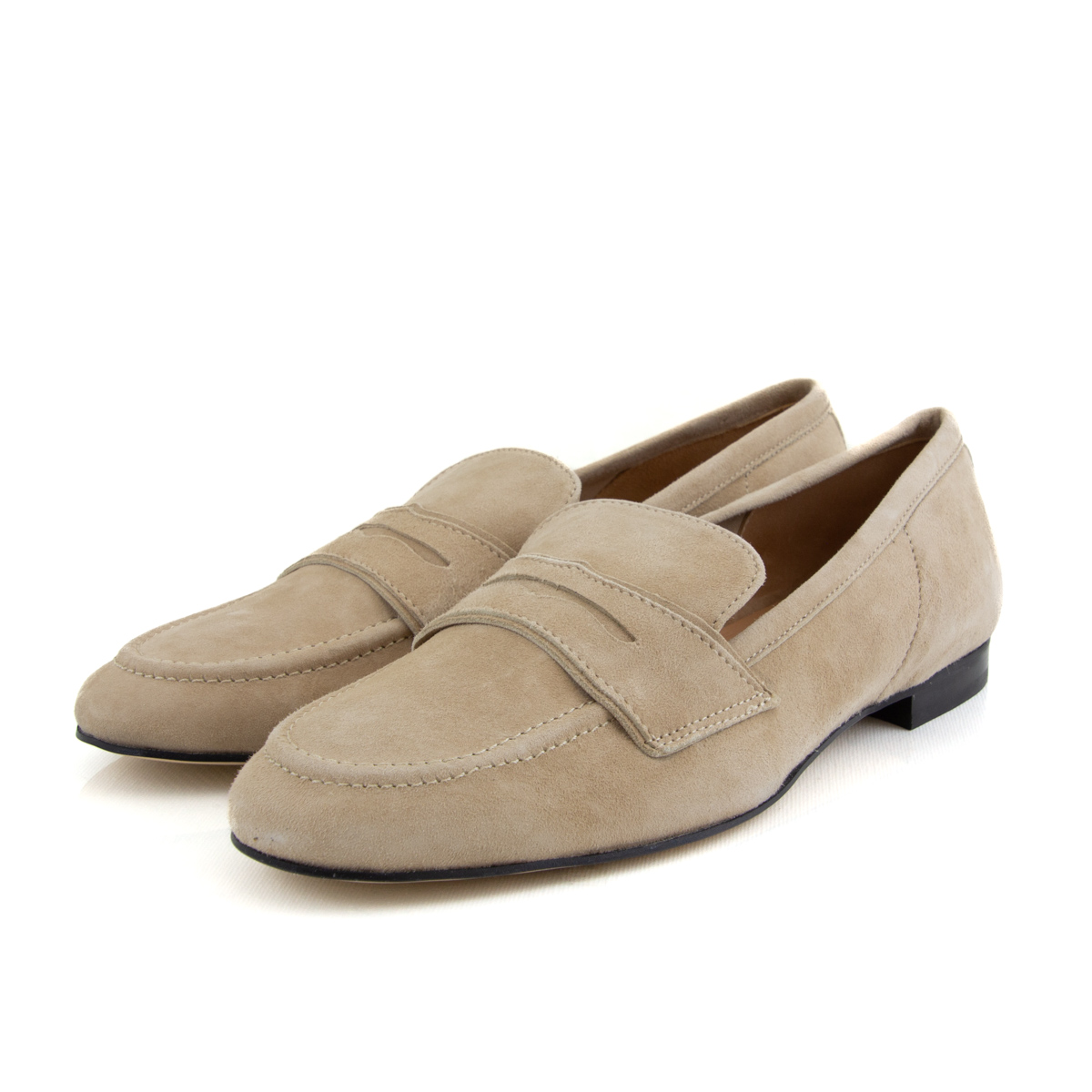 Donna Carolina Lia Light Tan Loafer - Image 5