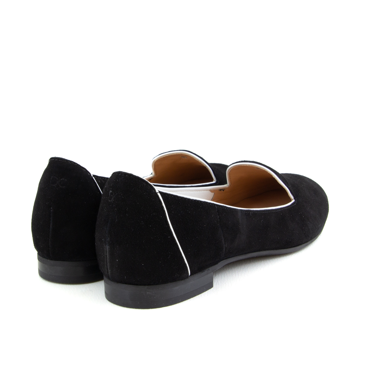 Donna Carolina Clara Nero Flats
