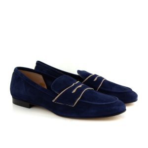 Donna Carolina Lia Navy Loafer