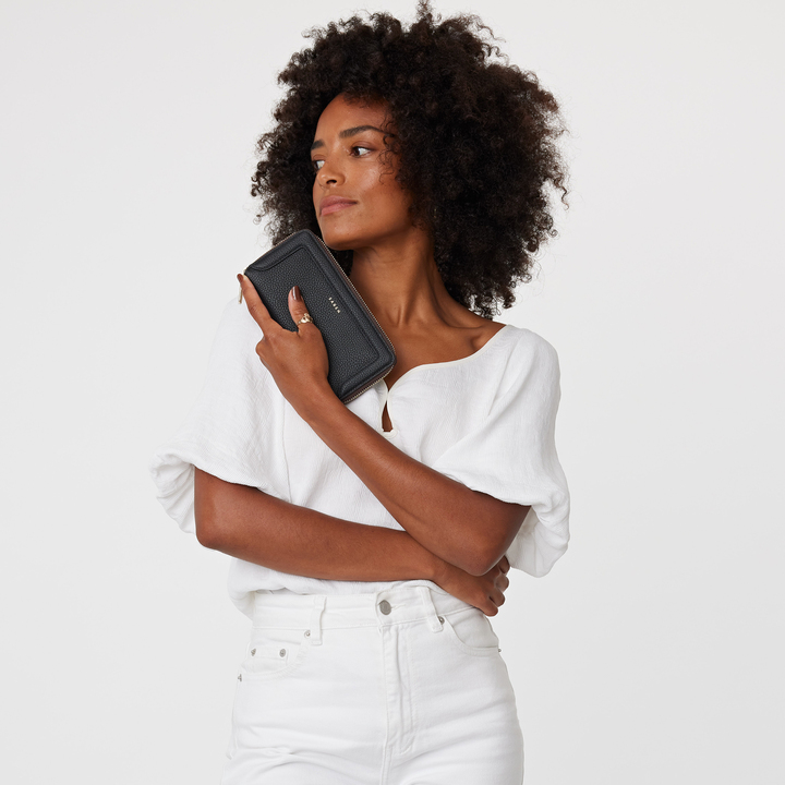 Saben Lyric Wallet Black