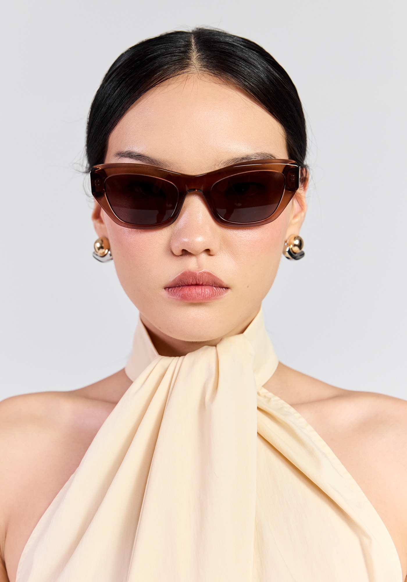 Saben Cara Sheer Brown Eyewear