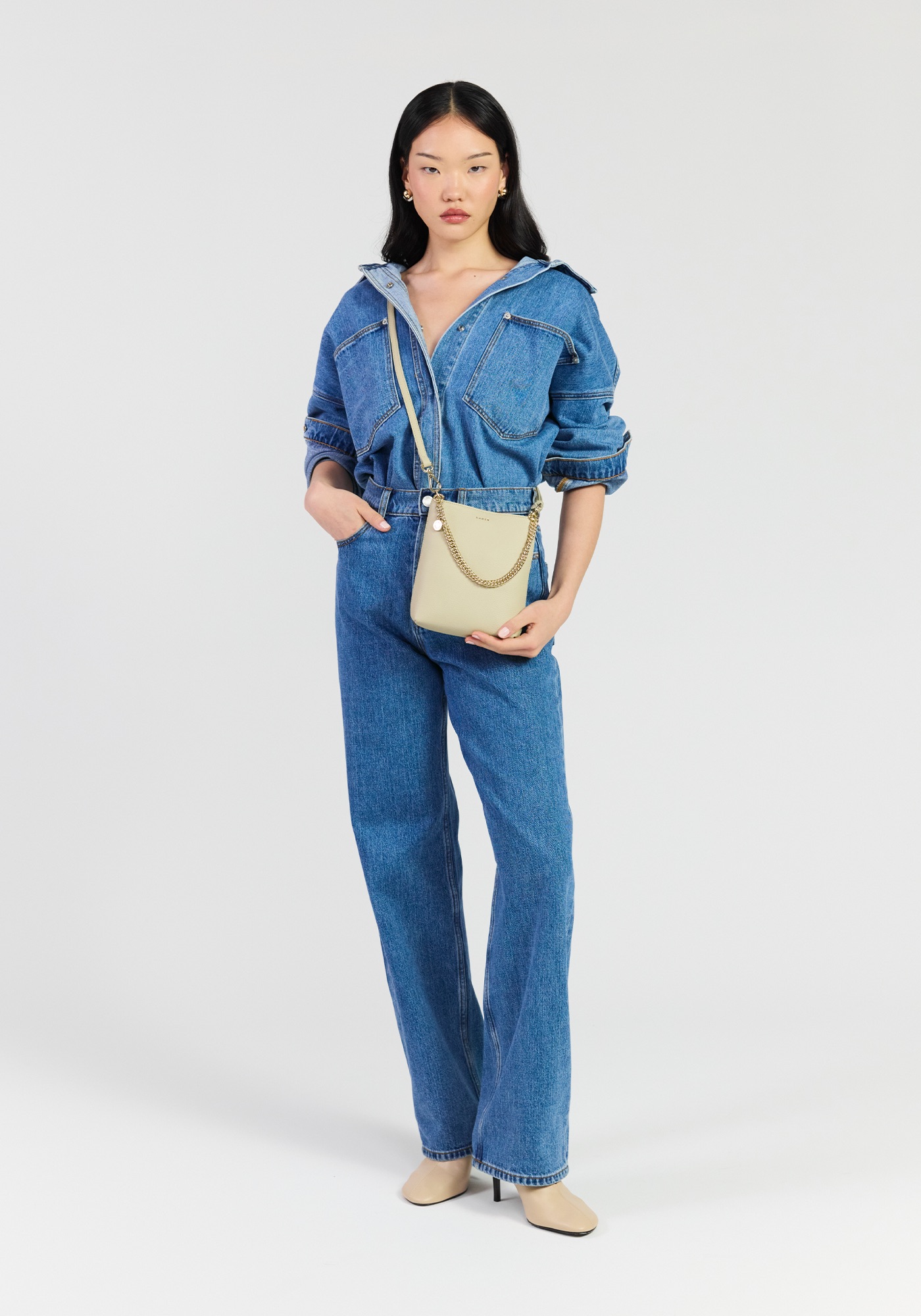 Saben Coco Mini Bag Oyster